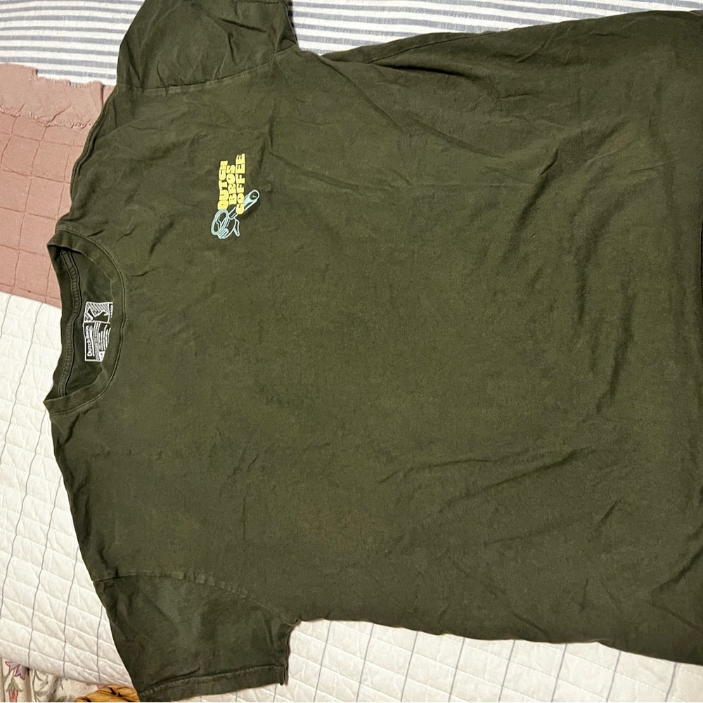 Dutch Bros Green Short Sleeve Tee